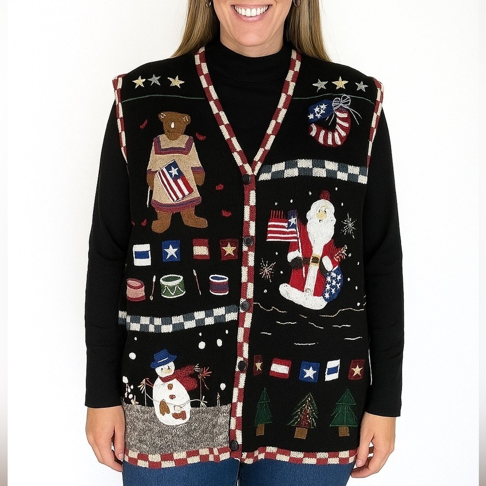 Studio Fa La La  Knitted Sweater Vest (270)